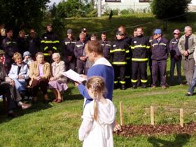 Oprava a svěcení studánky