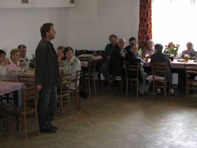 Beseda s důchodci 19. 9. 2010