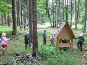 Výlet na Říhovu chatu za babičkou Evelínou
