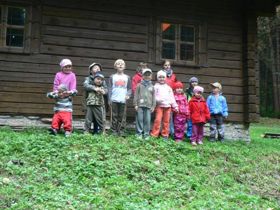 Výlet na Říhovu chatu za babičkou Evelínou