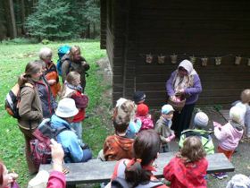 Výlet na Říhovu chatu za babičkou Evelínou