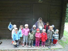 Výlet na Říhovu chatu za babičkou Evelínou