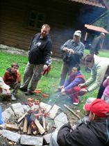Výlet na Říhovu chatu za babičkou Evelínou