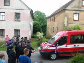 Svěcení nového hasičského auta 10.6.2017