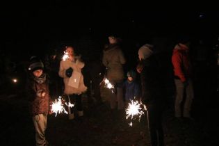 Zpívání vánoční koled u studánky 23.12.2018